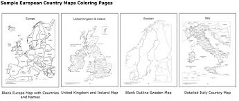 The map legend often also has a scale to help the map reader gauge dista. European Country Maps Coloring Book New Release Bruce Jones Design