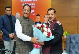 दिल्ली दौरे पर मुख्यमंत्री विष्णु देव साय: भाजपा के कार्यकारी राष्ट्रीय  अध्यक्ष नितिन नबीन से की मुलाकात