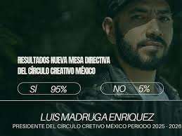 Luis “Madruga” Enríquez es el nuevo presidente del Círculo Creativo de  México Para el período 2025-2026, con una aceptación del 95%, el CCO de VML  México pasa a liderar el Círculo. Link
