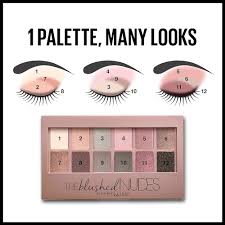 Maybelline The Blushed Nudes Eyeshadow Makeup Palette : Amazon.sg: Beauty