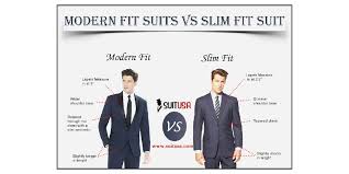 $50 reward for every $500 you spend. Modern Fit Suits Vs Slim Fit Suit Infogram