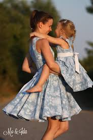 Discount 21% today valid time until: Schnittmuster Mutter Tochter Kleid 335985