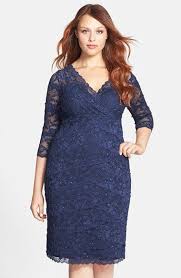Marina Embellished Three Quarter Sleeve Lace Dress Plus Size Lace Dress With Sleeves Plus Size Dresses Lace Party Dresses