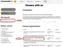 Safe and secure online application with ssl encryption technology. Commonwealth Bank Careers