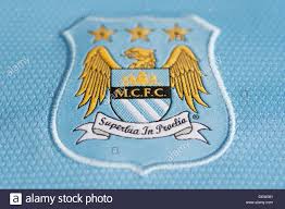 Manchester city football club is an english football club based in manchester that competes in the premier league, the top flight of english football. Manchester City Fc Logo Stockfotos Und Bilder Kaufen Alamy