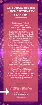 Wir haben euch die schönsten klassischen und modernen lieder sowie die besten tipps für eure trauung zusammengestellt. Hochzeitslieder Fur Die Party 18 Songs Um Die Hochzeitsparty Zu Starten Hochzeitsblog The Little Wedding Corner