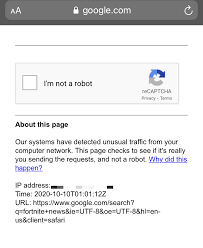 However, you only need a robots.txt file if you don't want google to crawl. How To Fix Google Detected Unusual Traffic On Safari Iphone