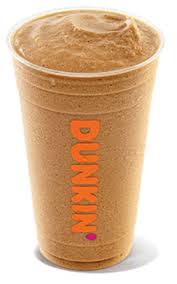 This cocktail is just peachy! Frozen Drinks Freshly Blended Creations Dunkin
