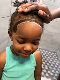 Nya asked Kayla for a hair cut 😒 It's time for errbody to go back to  school…..