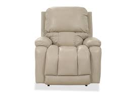 Lounge comfortably in one of these recliners or rocker chairs. 38 Leather Power Rocker Recliner In Beige Mathis Brothers Furniture
