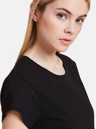 VATTER T-Shirt "Daily Daisy" Black