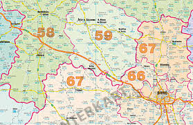 Map of czech republic and travel information about czech republic brought to you by lonely lonely planet's guide to czech republic. Czech Republic Postcode Wall Map