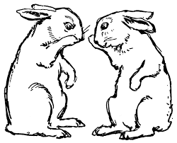 They even have a great selection of black and white outline clipart that you can choose to have your students color in! Bunny Black And White 0 Images About Rabbit Images On Clipart Wikiclipart