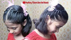 Here are 4 simple hairstyles for kids with short hair for you the adorable bangs and the knot on the little girl's hair are absolutely cute! New Hairstyle For Short Hair Girl 2019 Hairstyles For Kids Girls Youtube