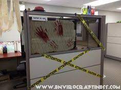 Running out of halloween party ideas? Halloween Work Decorations