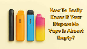 How To Tell If Your Disposable Vape Is Almost Empty?