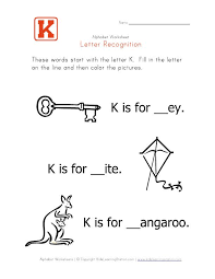 Is it possible to turn study time into fun time and still learn? Letter K Alphabet Recognition Worksheet Letter Recognition Alphabet Recognition Alphabet Worksheets Preschool