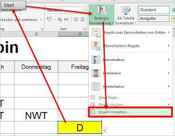 Sie können nach bedarf nur eindeutige werte oder nur obere und untere werte formatieren. Excel Bedingte Formatierung In Zellen Erstellen Codedocu De Office 365