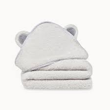You will also need some bath linens: Bamboo Hooded Baby Towels For Kids Natemia