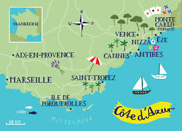 Pin By Istombul Istombulcom On Travel France Travel France Map Cote D Azur