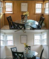 Free download painting over wood paneling before and after click. How To Paint Wood Paneling Mama And More