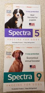 Puppy shots are at 8, 12, and 16 weeks and include several different types of vaccinations. Inland Feed And Farm Supply 5 Way And 9 Way Puppy Dog Vaccines Are Now In Stock Facebook