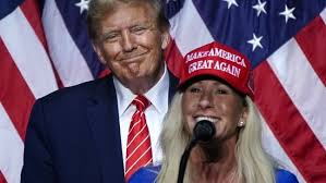 Marjorie Taylor Greene makes shocking claims, says Biden and FBI were  'planning to assassinate' Trump - Hindustan Times