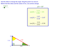 Maybe you would like to learn more about one of these? Sin Cos And Tan Right Angled Triangles Geogebra