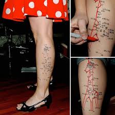 Hey, can i borrow your pen? Home Of Weird Pictures Strange Facts Bizarre News And Odd Stuff Clever Tattoos Creative Tattoos Geek Tattoo