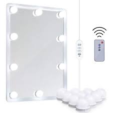 Buy led vanity mirror lights for makeup dressing table vanity set 13ft flexible led light strip kit 6000k daylight white with dimmer and power supply, diy mirror, mirror not included online at low price in india on amazon.in. Mirror Not Included Led Vanity Mirror Lights Kit Mrah Upgraded 2 Color Lighting Modes Makeup Mirror