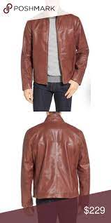 Cole Haan Signature Washed Leather Jacket Washed Leather Jacket Clothes Design Leather Jacket