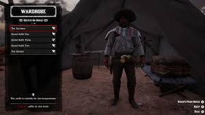 This mod provides the ability to change the clothes / model of the protagonist through a simple menu. I Saved 5 Outfits On My Horse Red Dead Online Rdr2 Org Forums