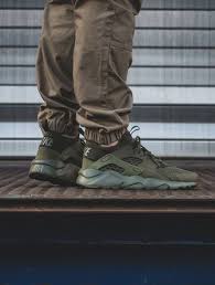 Nike Air Huarache Ultra Olive Sneakers Men Fashion Casual Sport Shoes Best Sneakers