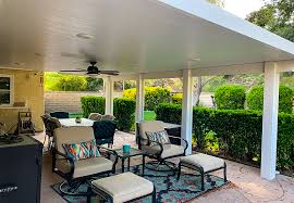 These alumawood covers are perfect for your back yard, courtyard, or porch. Alumawood Insulated Roofed Patio Cover Kits Patio Covered