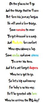 Poem Png 200 457 Pixels Seuss Baby Shower Dr Seuss Baby Shower Baby Shower Poems