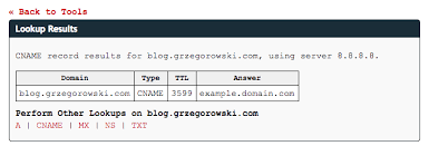 Adding A Cname Record To The Dns