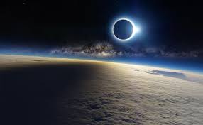 Omg there was a solar eclipse!! 503629 Clouds Milky Way Eclipse Light Wallpaper Mocah Hd Wallpapers