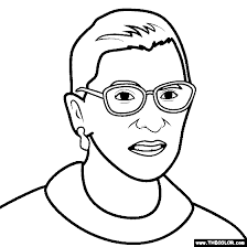 You can now print this beautiful ruth bader ginsburg rbg coloring page or color online for free. Ruth Bader Ginsburg Coloring Page