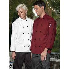 Amazon Com Dickies Men S Paolo Classic Chef Coat Basic Long Sleeve With Pearl Buttons Chefs Jackets Clothing Chef Coat Basic Long Sleeve Black Button