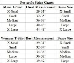 The 2 In 1 Posture Brace Size Chart Best Posture Braces