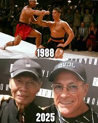Jean-Claude Van Damme reunites with Michel Qissi (Tong Po) in Kickboxer  (1989) and Bolo Yeung (Chong Li) in Bloodsport (1988)