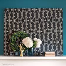 That's it for this diy wood frame for canvas or wood wall art tutorial. Using Fabric To Make Quick Easy Diy Canvas Art Lia Griffith
