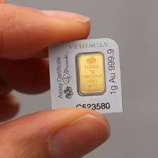 1 gram of.9999 fine gold. 1g Pamp Suisse Gold Bar Secondary Market Silvertowne