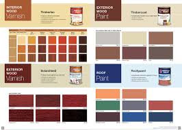 Outdoor Wood Paint Colour Chart Home Decor Ideas