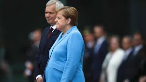 Merkel became the first female chancellor of germany in 2005 and is serving her fourth term. Angela Merkel Seen Shaking For Third Time In A Month But Says She Is Very Well Abc News