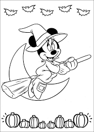Minnie Mouse Coloring Pages 40 Witch Coloring Pages Mickey Mouse Coloring Pages Halloween Coloring Pages