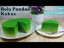Berikut resep bolu kukus pandan. 3 Telur Jadi Ukuran Jumbo Bolu Kukus Pandan Takaran Sendok