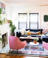 Rose Pink Embrace Velvet Lounge Chair Article In 2020 Blue Sofas Living Room Colourful Living Room Blue Sofa Living