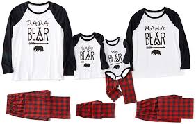 Black And White Plaid Pajamas Family Pin On Christmas Goodies