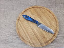 Cactus is embedded in a blue epoxy resin. Paring Knife Album On Imgur